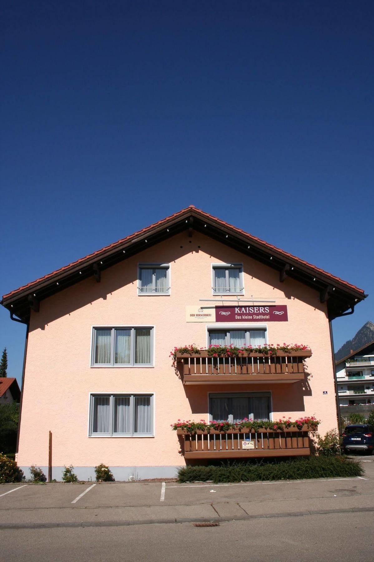 Kaisers Das Kleine Stadthotel Sonthofen Kültér fotó
