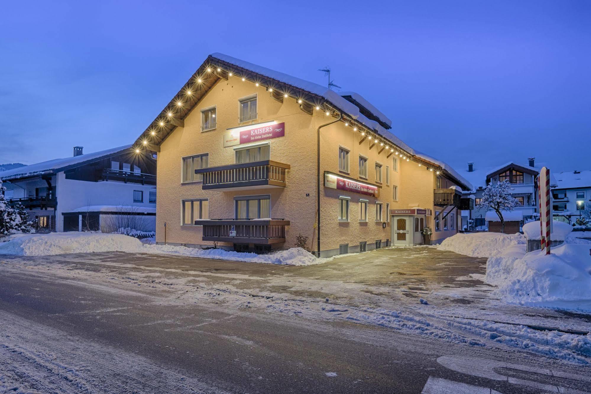 Kaisers Das Kleine Stadthotel Sonthofen Kültér fotó