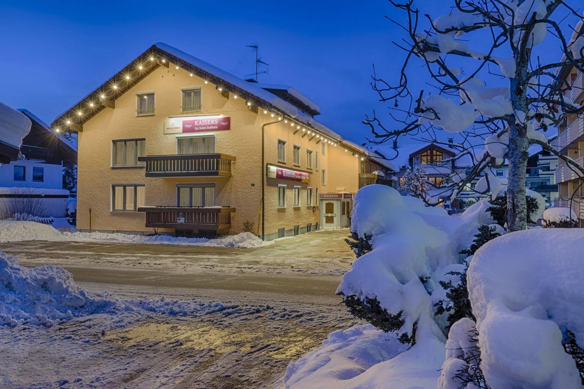 Kaisers Das Kleine Stadthotel Sonthofen Kültér fotó