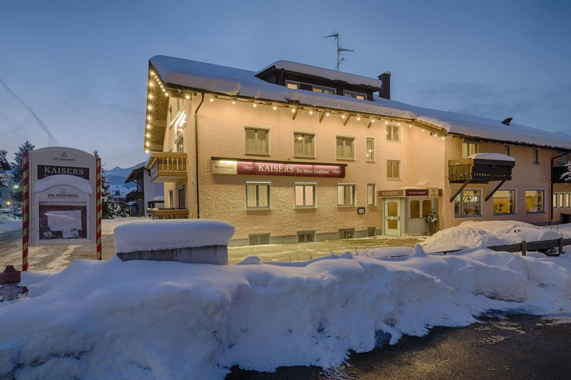 Kaisers Das Kleine Stadthotel Sonthofen Kültér fotó